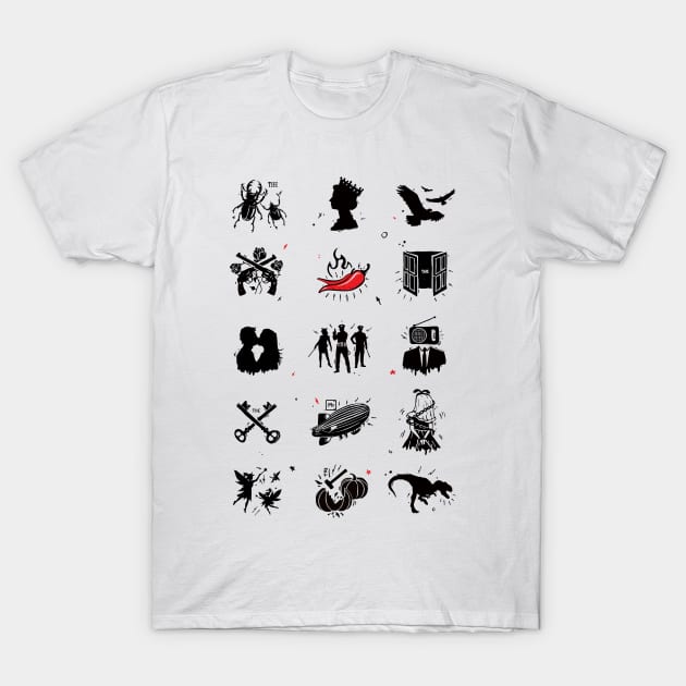 Rock Bands T-Shirt by Gammaray